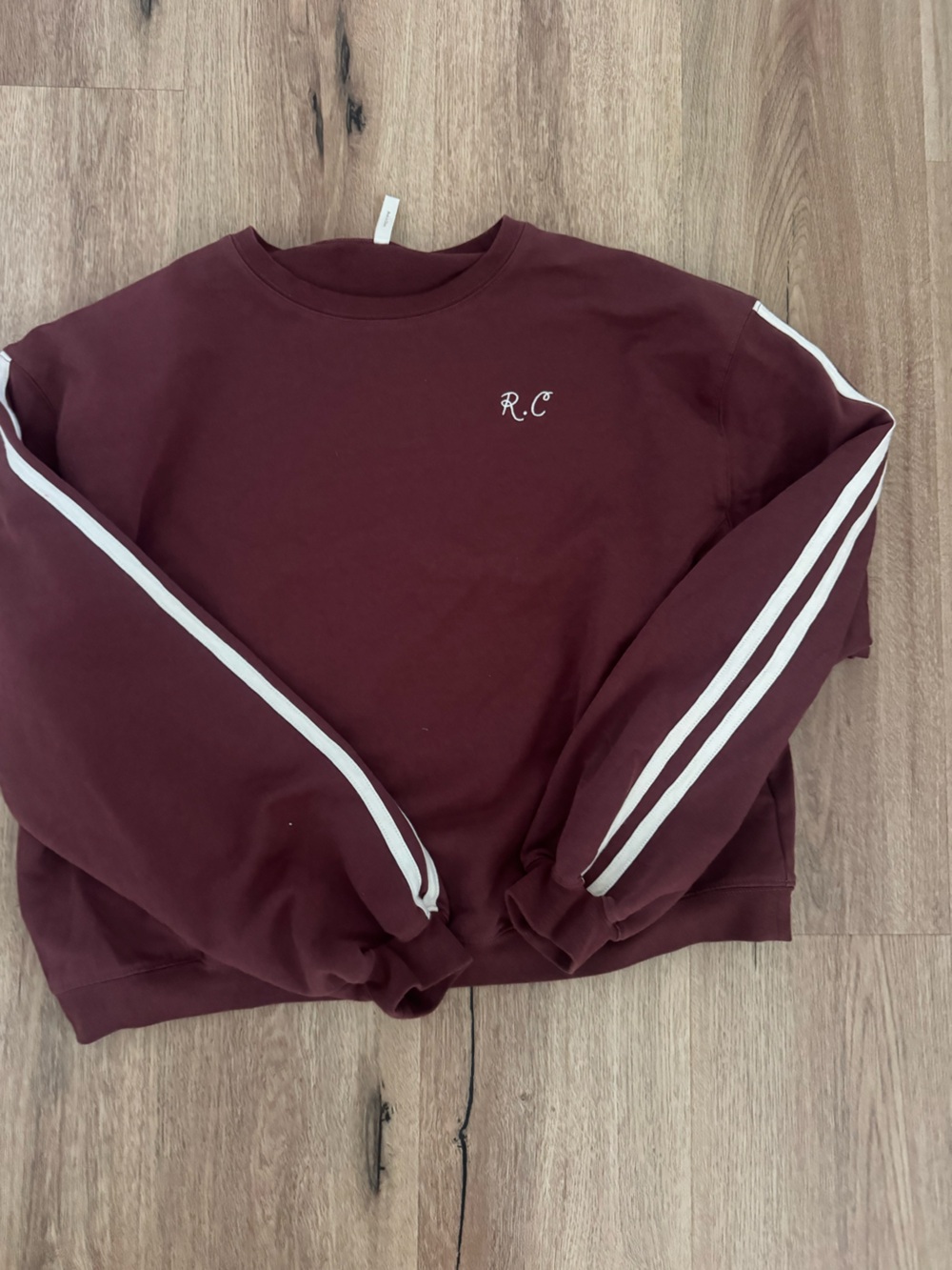Rylee + Cru Maroon Pullover